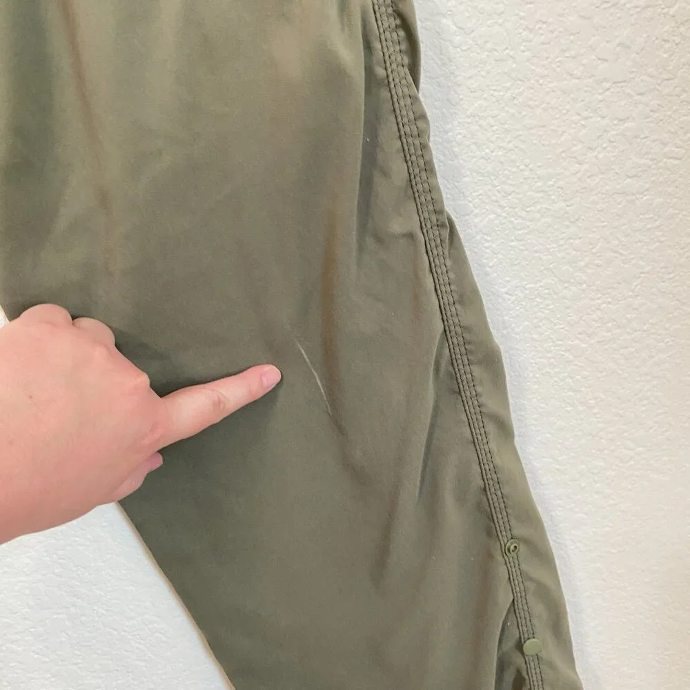 Prana Stretch Zion Pant II Slate Green Mens Size Medx34 Outdoor Hiking - Picture 4 of 7